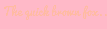 Image with Font Color FFBBA2 and Background Color FFB9C8